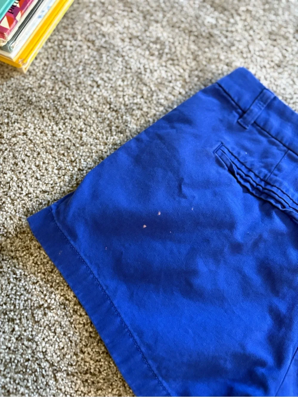 J. Crew Bright Blue Chino Bermuda Shorts